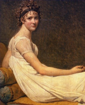  Madame Lienzo - Madame Recamier Neoclasicismo Jacques Louis David